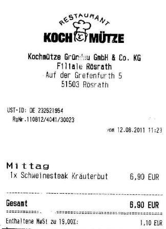 hsme Hffner Kochmtze Restaurant